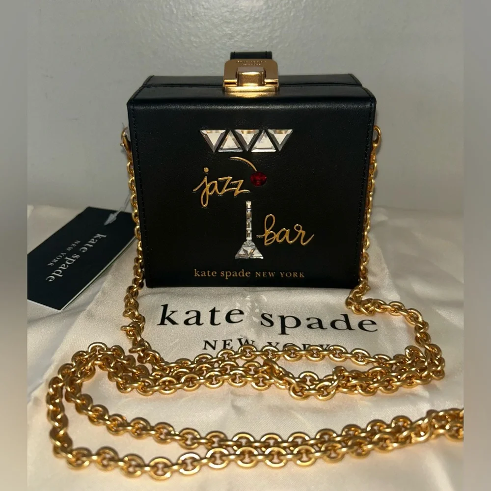 🌟SOLD🌟NEW! KATE SPADE Perfect Match Micro Matchbox Crossbody Bag Black